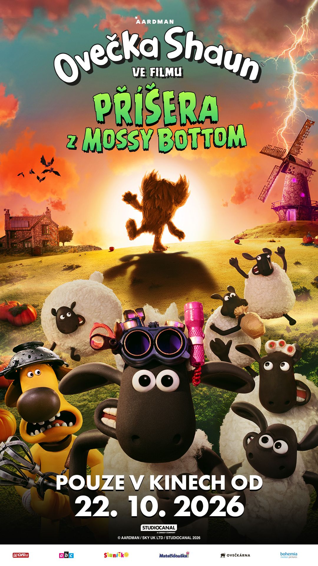 Ovečka Shaun ve filmu: Příšera z Mossy Bottom