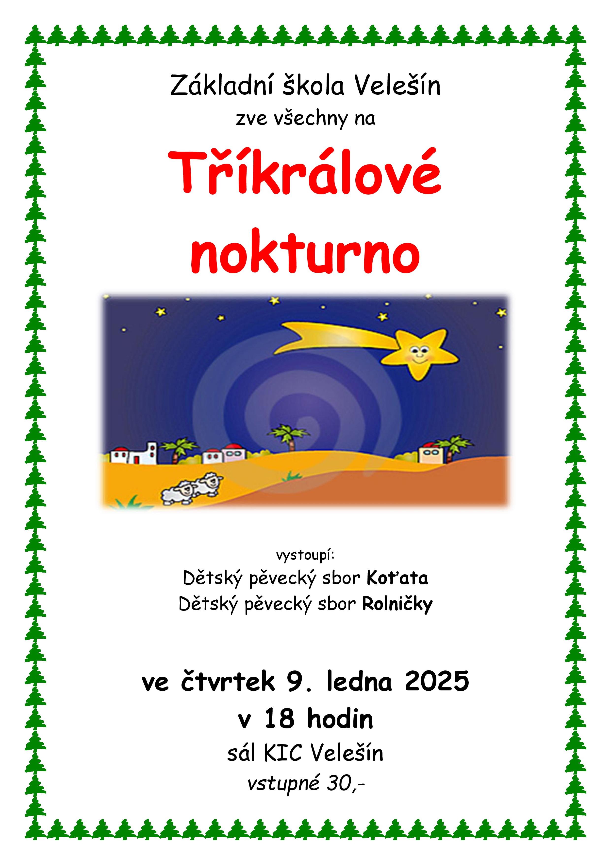 TŘÍKRÁLOVÉ NOKTURNO 2025