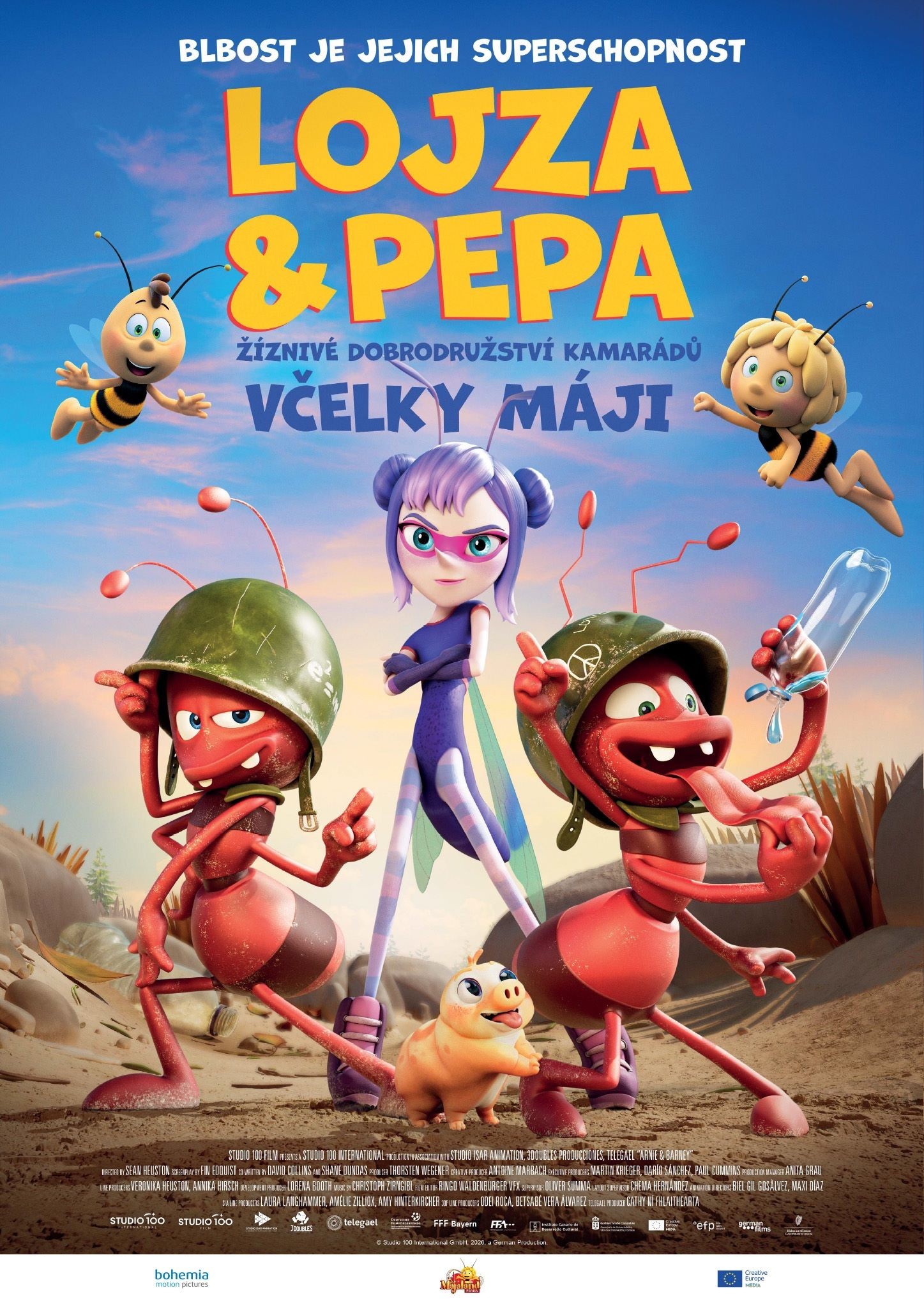 Lojza a Pepa:Žíznivé dobrodružství kamarádů včelky Máji